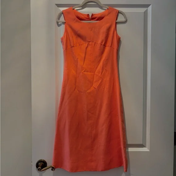 givenchy orange dress 4g Polo Mini Dress